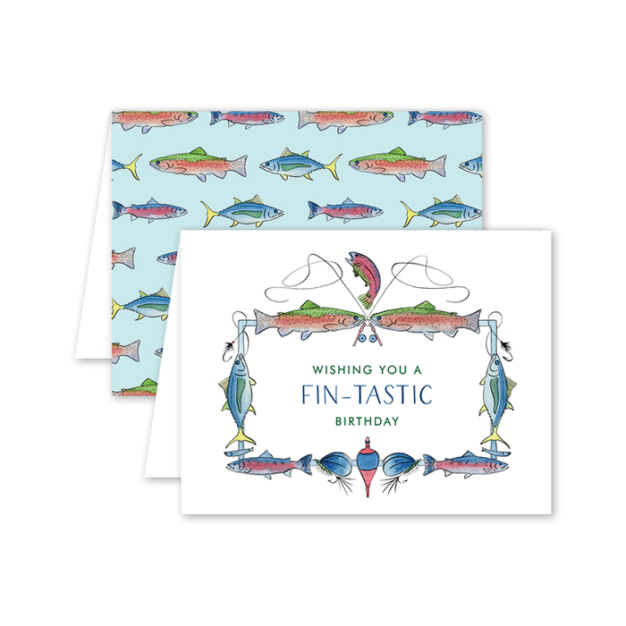 Trout Birthday: Single Card