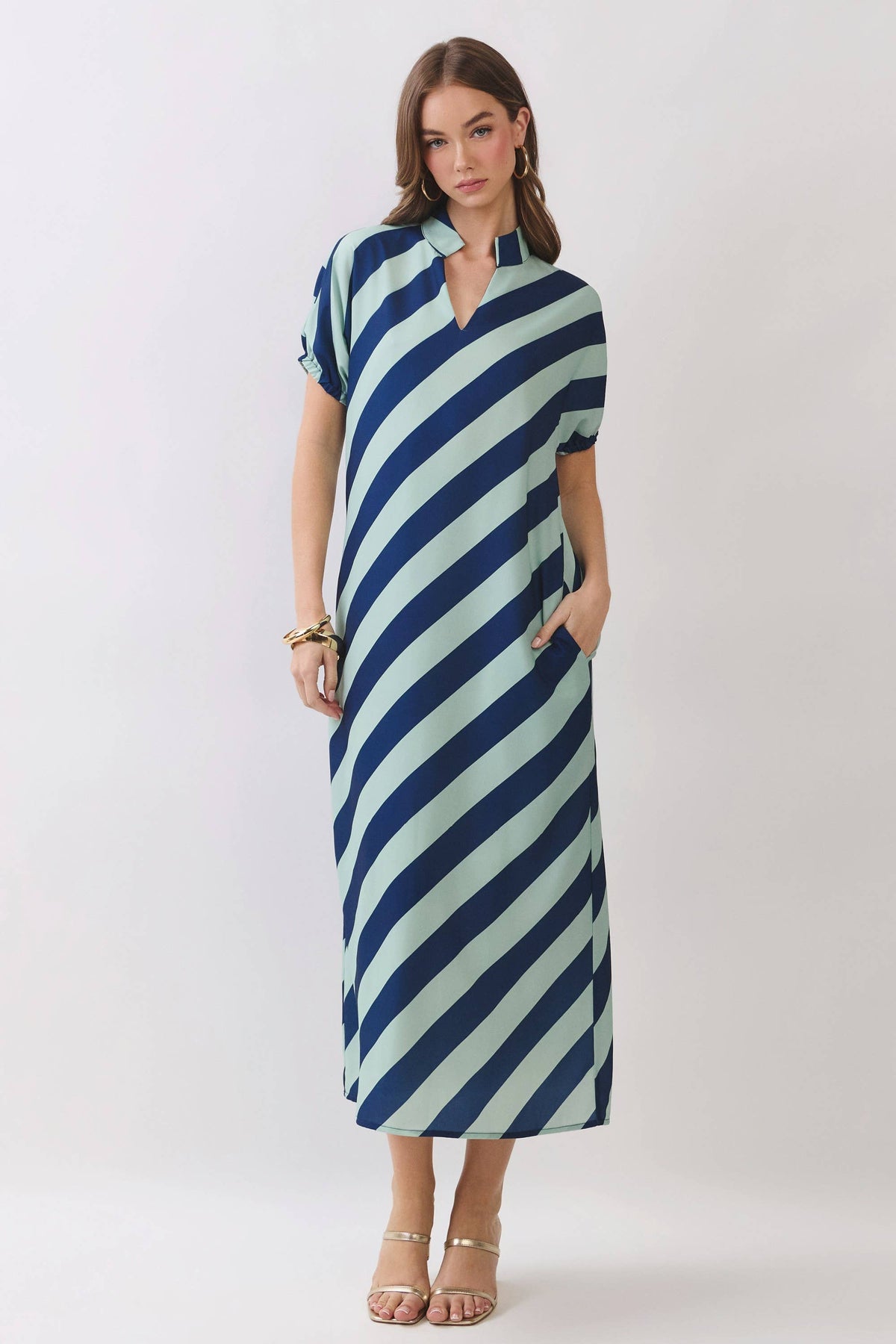 Berry Bliss Stripe Dress