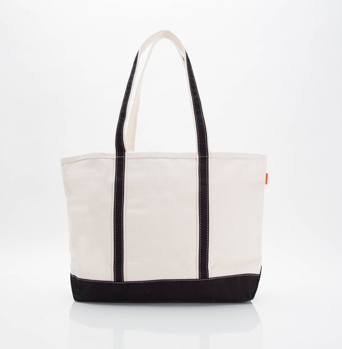 Large Classic Tote: Navy