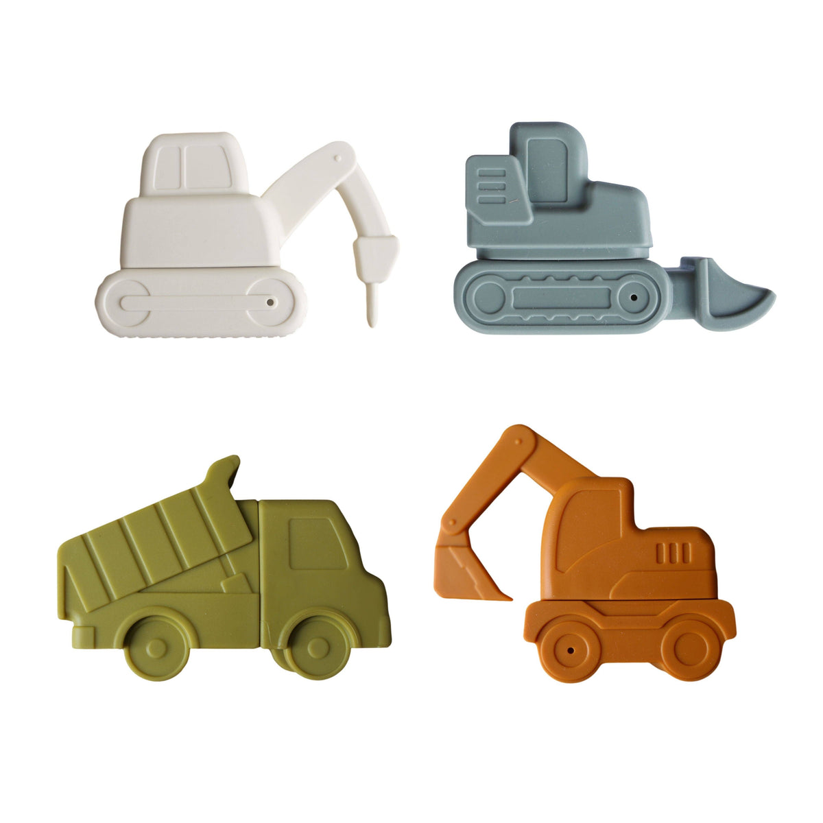 Construction Mold Free Silicone Toy Set 