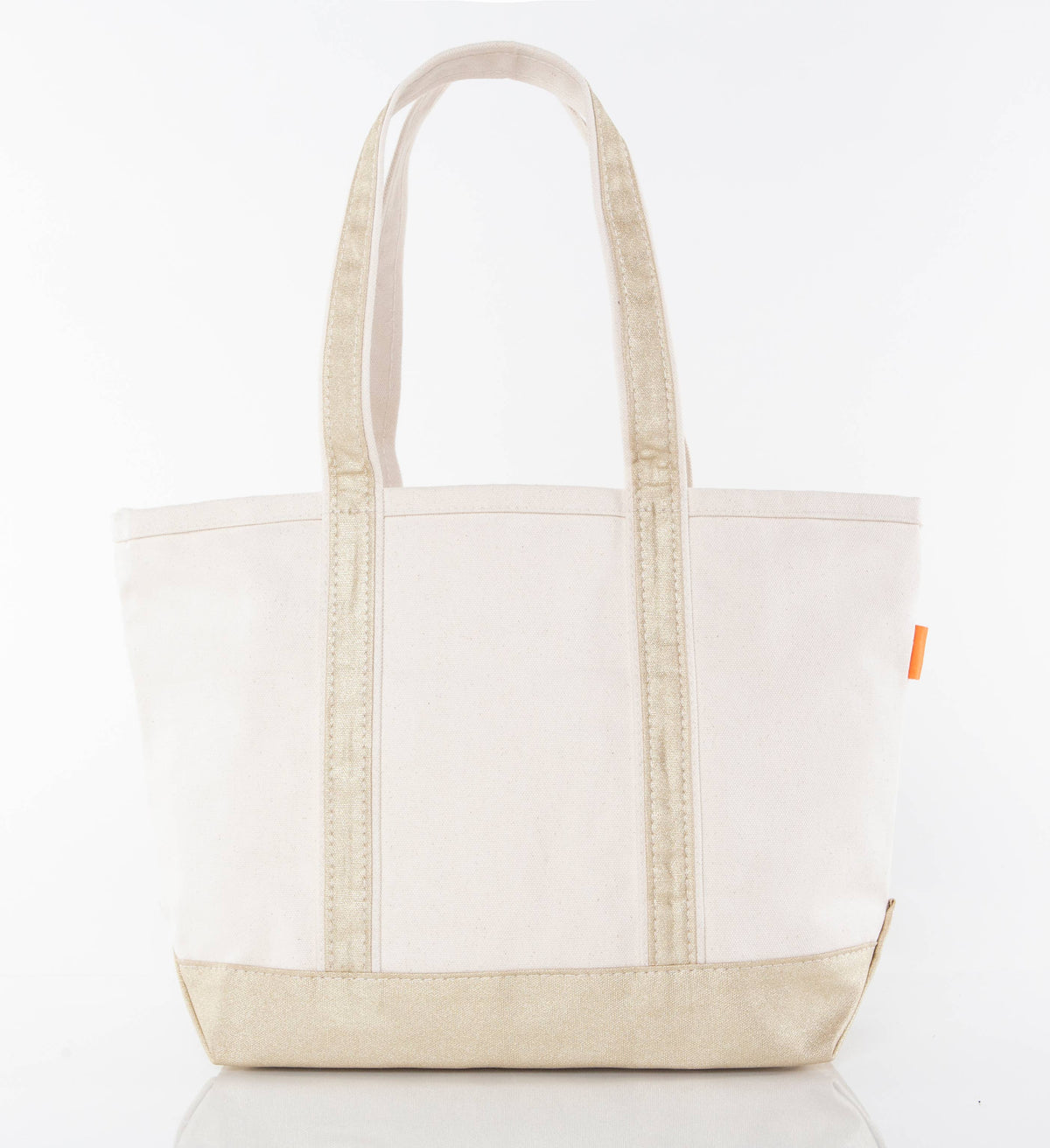 Medium Metallics Classic Tote: Metallic Green