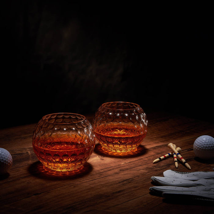 Golf Whiskey Glass Set