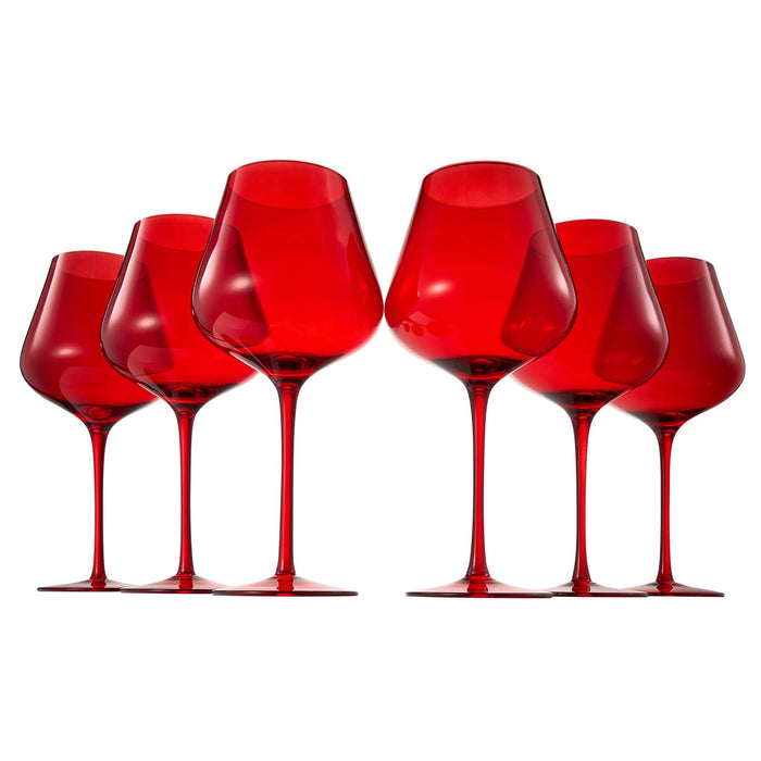 Red Wine Glass Set of 6