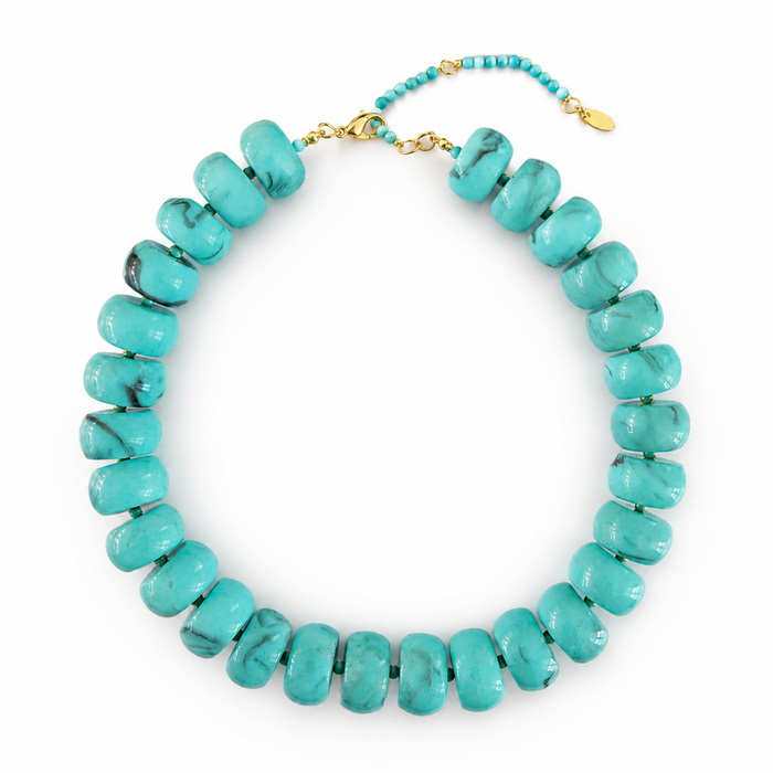 Turquoise Coast Beaded Necklace
