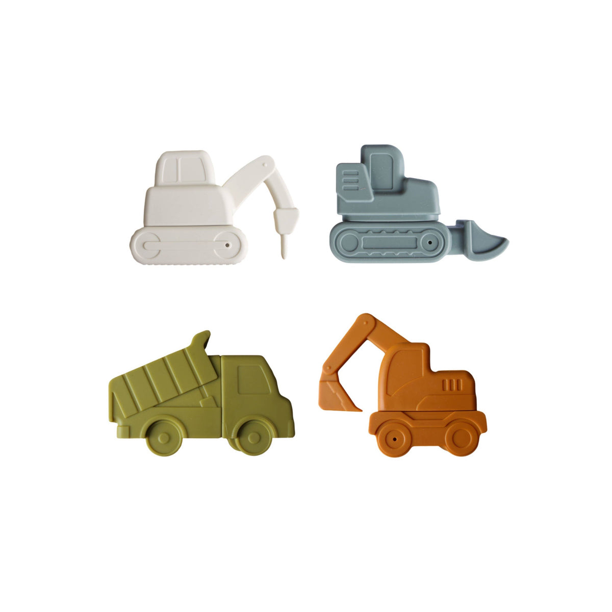 Construction Mold Free Silicone Toy Set 