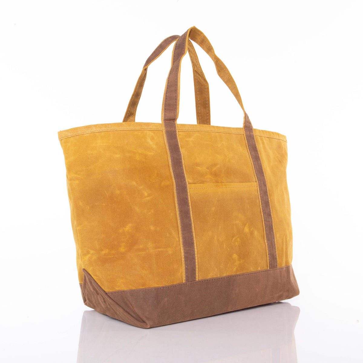 Waxed Large Classic Tote: Slate