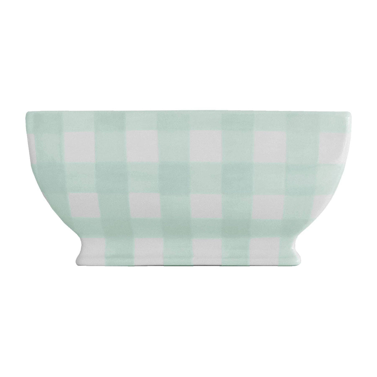 Pink Gingham Planter