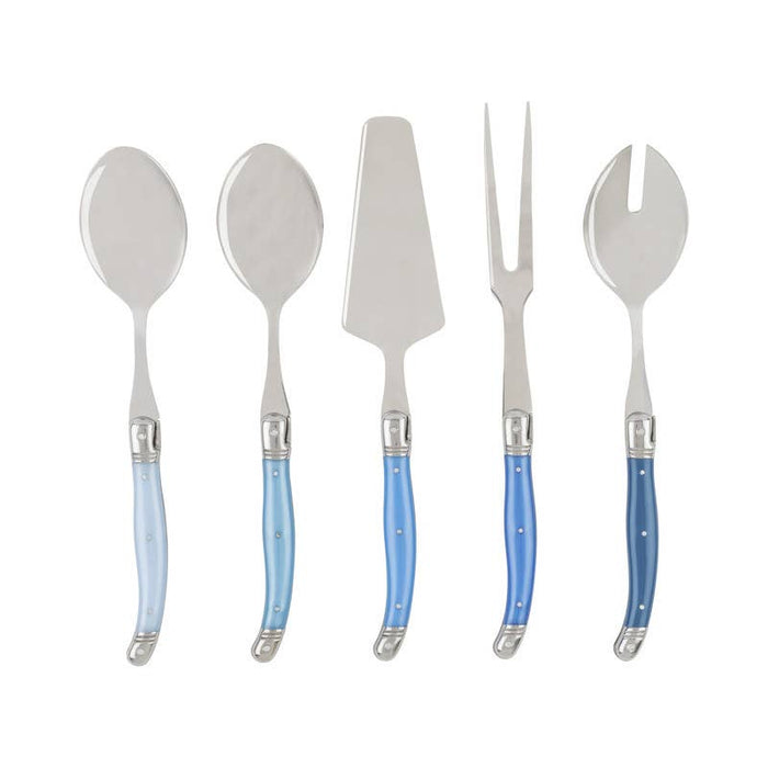 French Home Laguiole 5 Piece Hostess Set - Shades of Blue