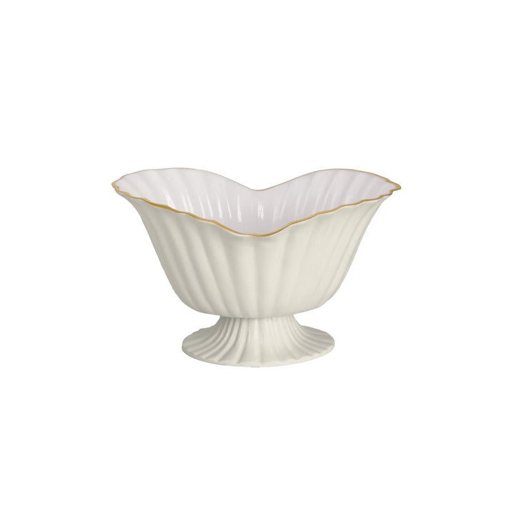 ENCANTO Vienna Medium Grissini Pedestal (Cream and white)