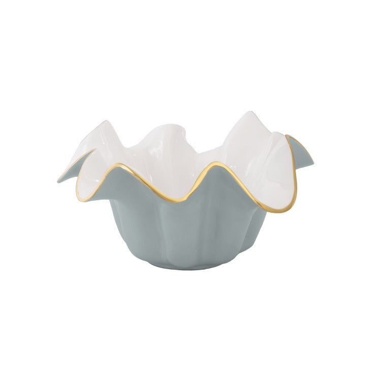 ENCANTO Medium Medusa Bowl (Slate and White)