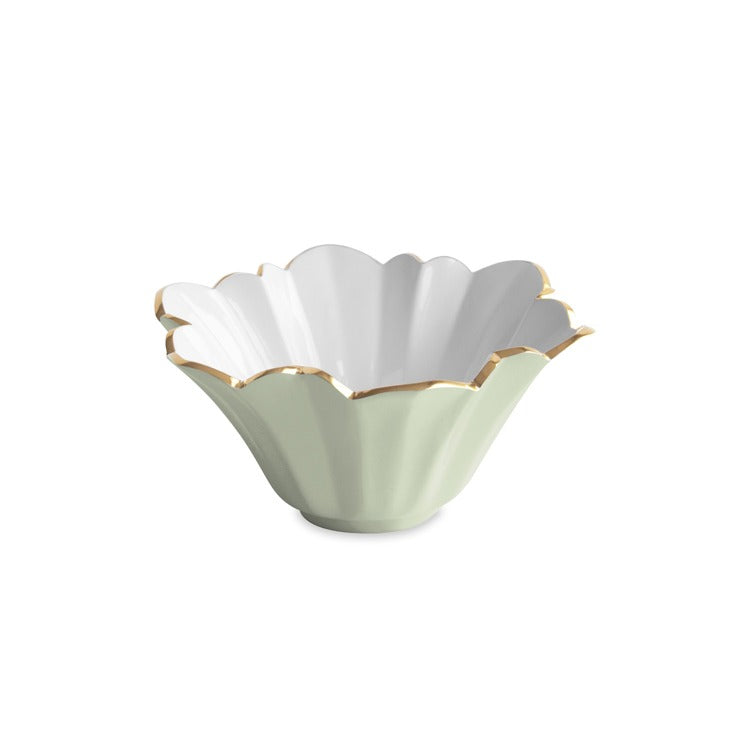 ENCANTO Avril Small Bowl (Pistachio and White)