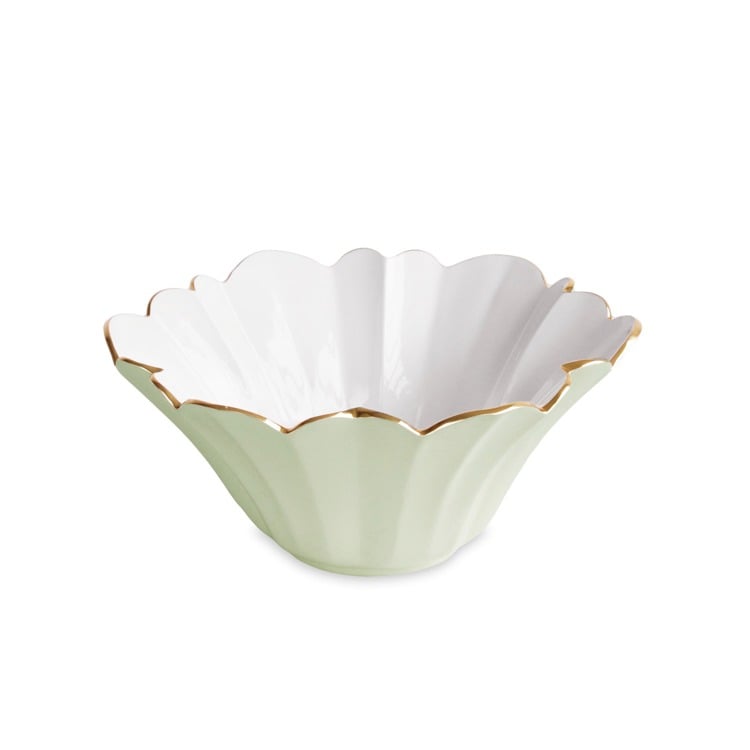 ENCANTO Avril Medium Bowl (Pistachio and White)