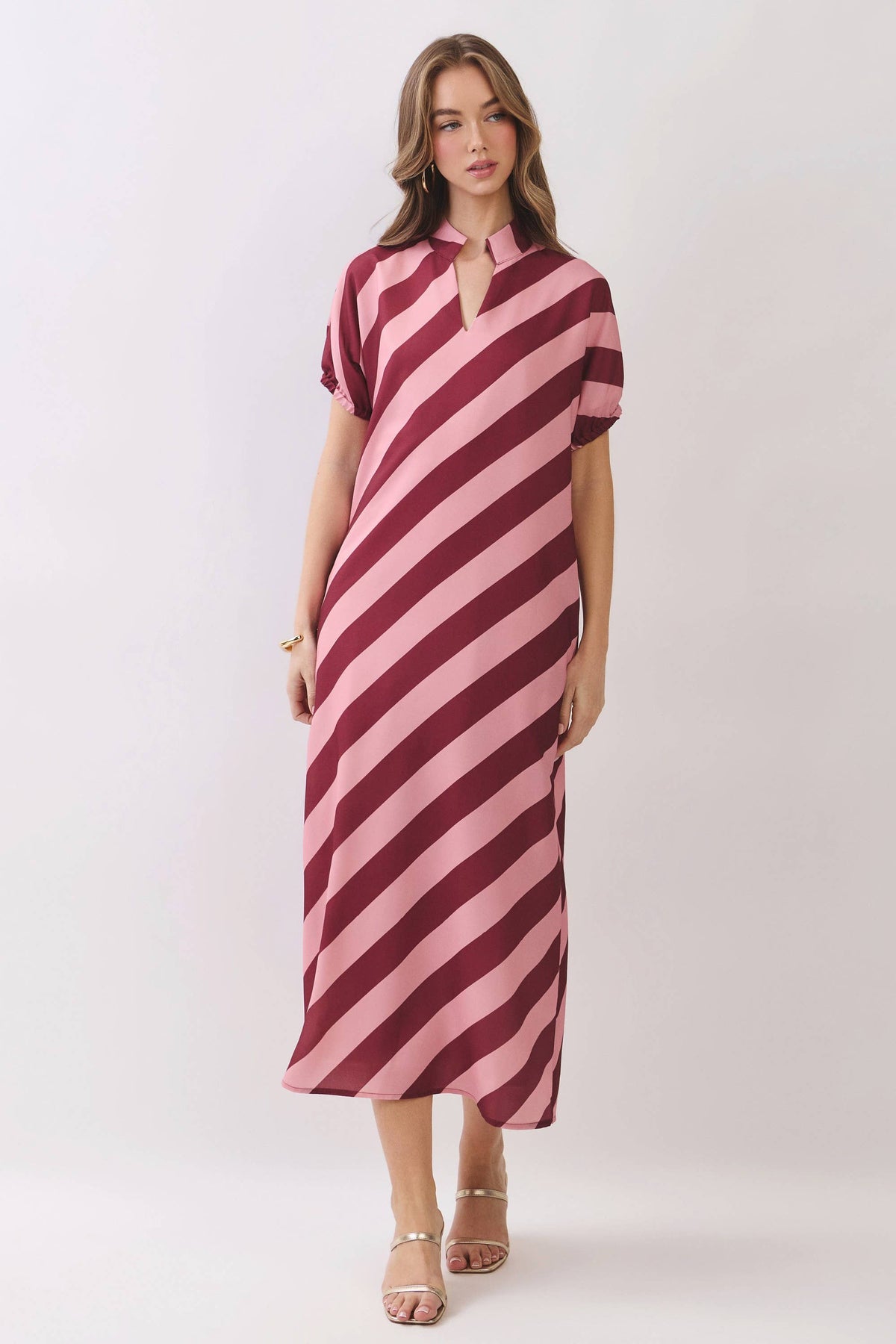 Berry Bliss Stripe Dress