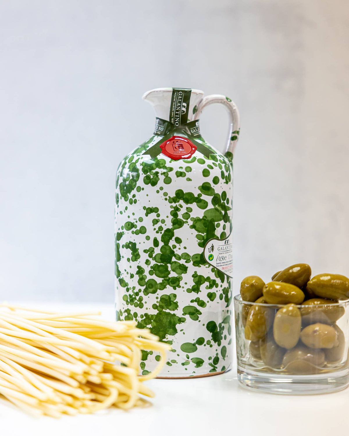 Fantasia Extra Virgin Olive Oil Ceramic - Green by Galantino