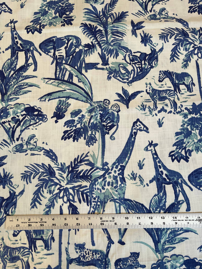 In the Jungle 20”x20” Down Pillow