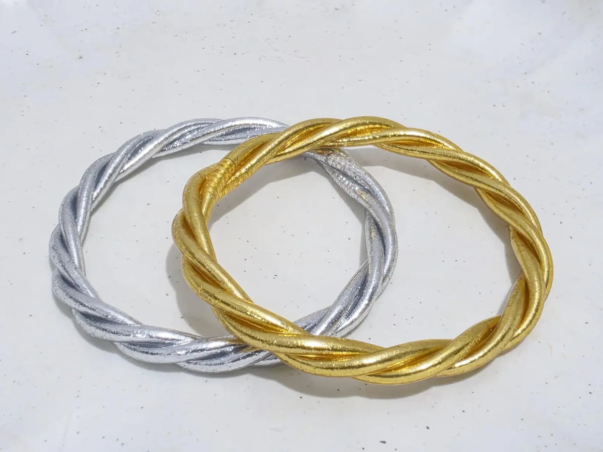 Budha Aura Twist All Weather Bangle