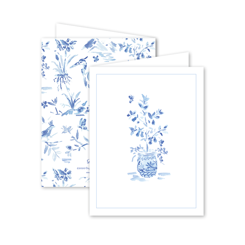 Heron Topiary: Single Card