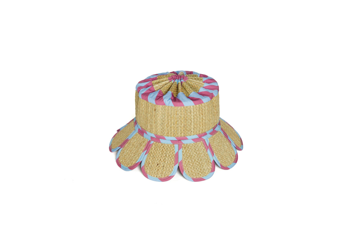 Rumba Ribbons Luxe Manhattan Hat Medium