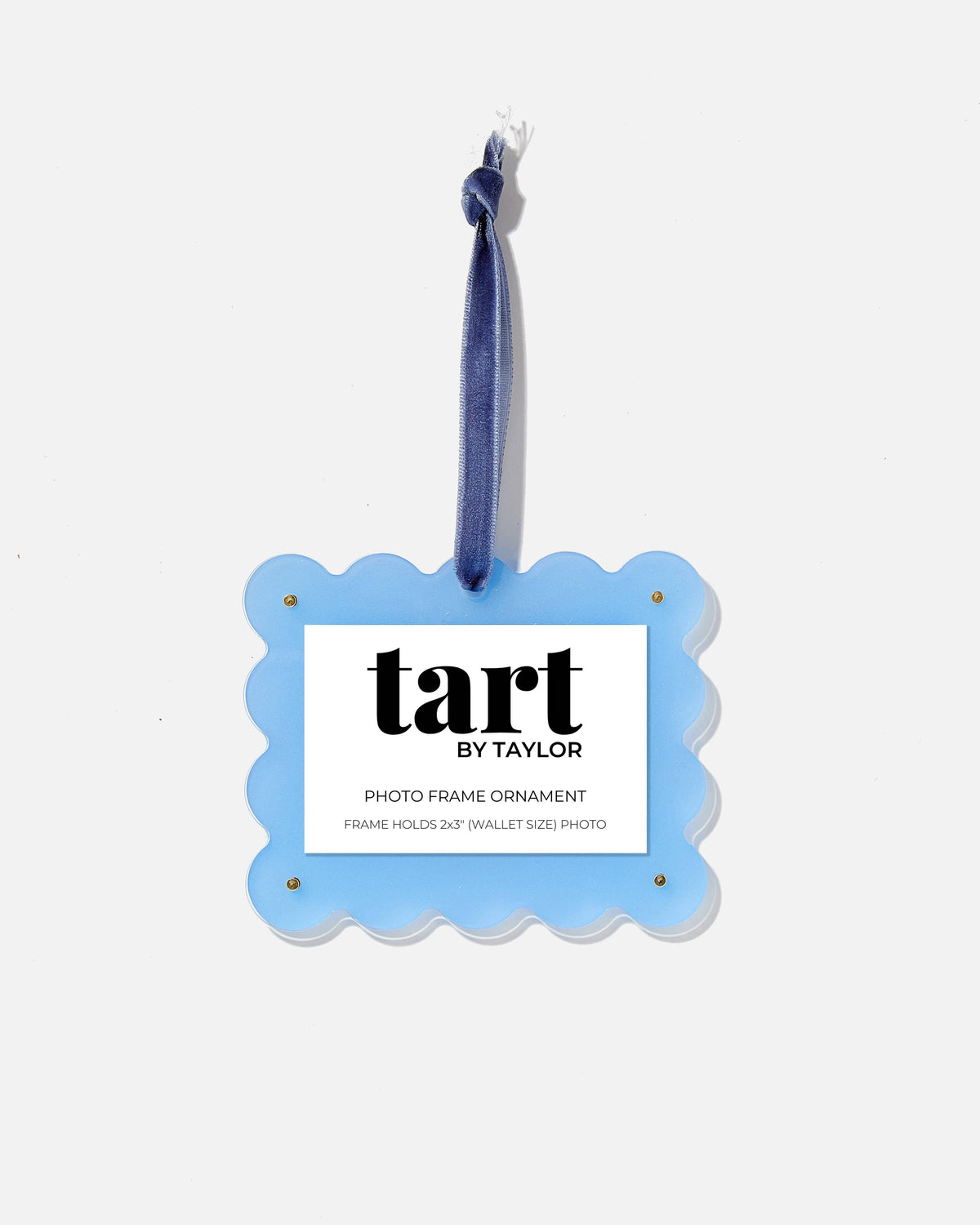 Denim Blue Frame Ornament