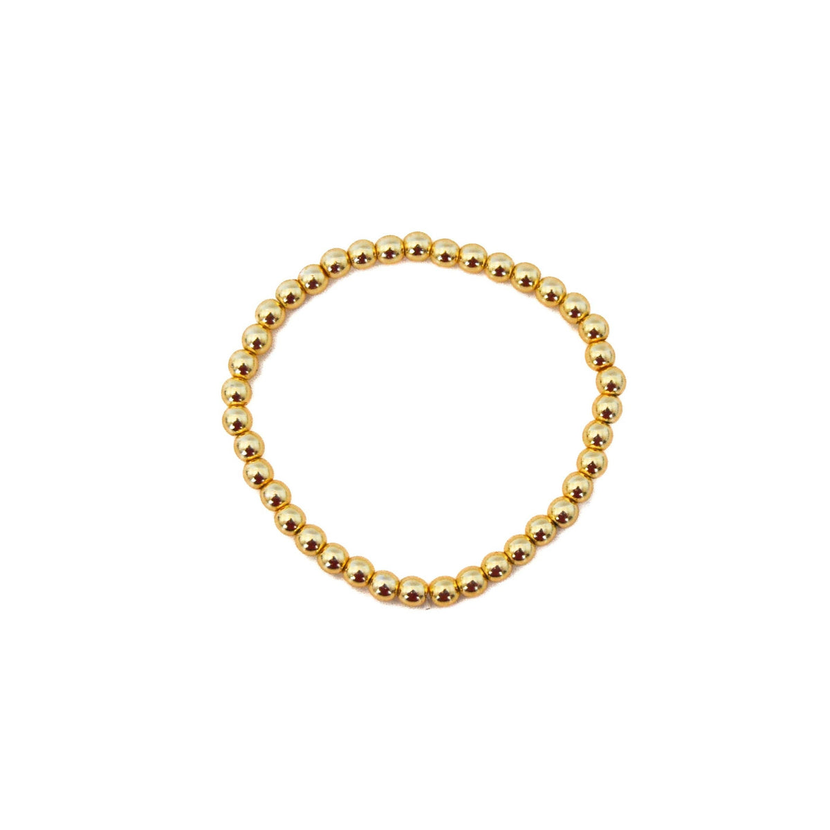 4mm Classic Bead Bracelet
