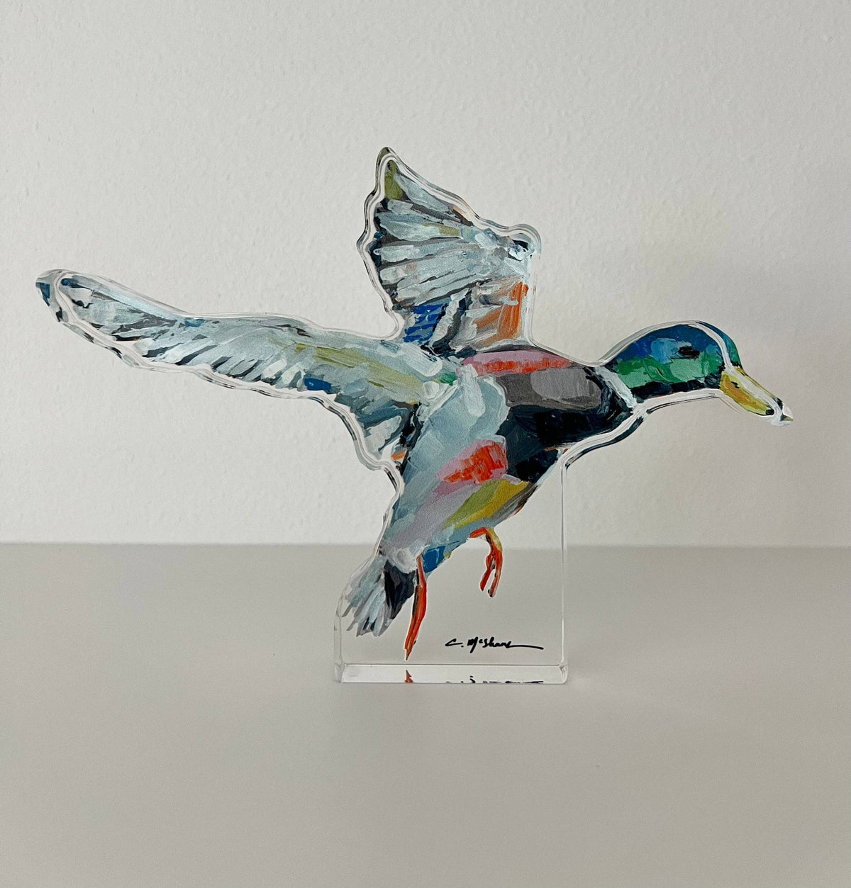 "Take Flight" Large Mallard Acrylic
