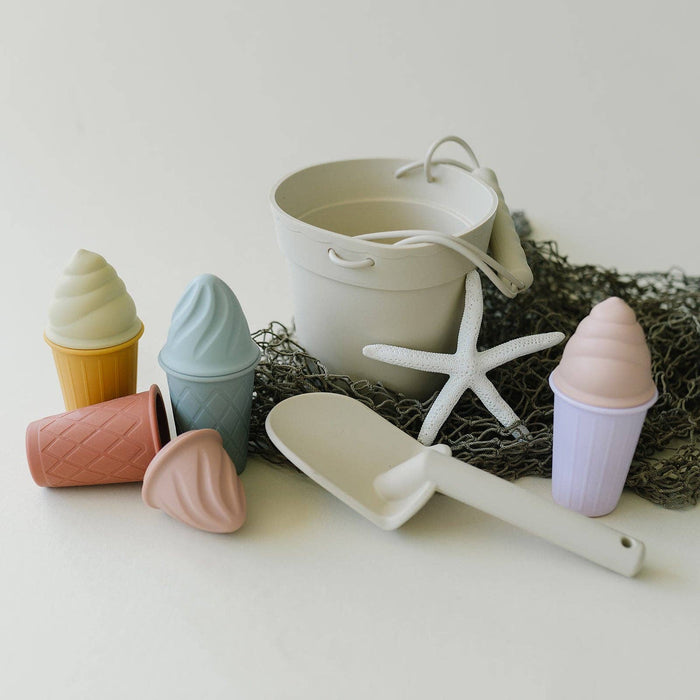 Classic Silicone Ice Cream Beach Set