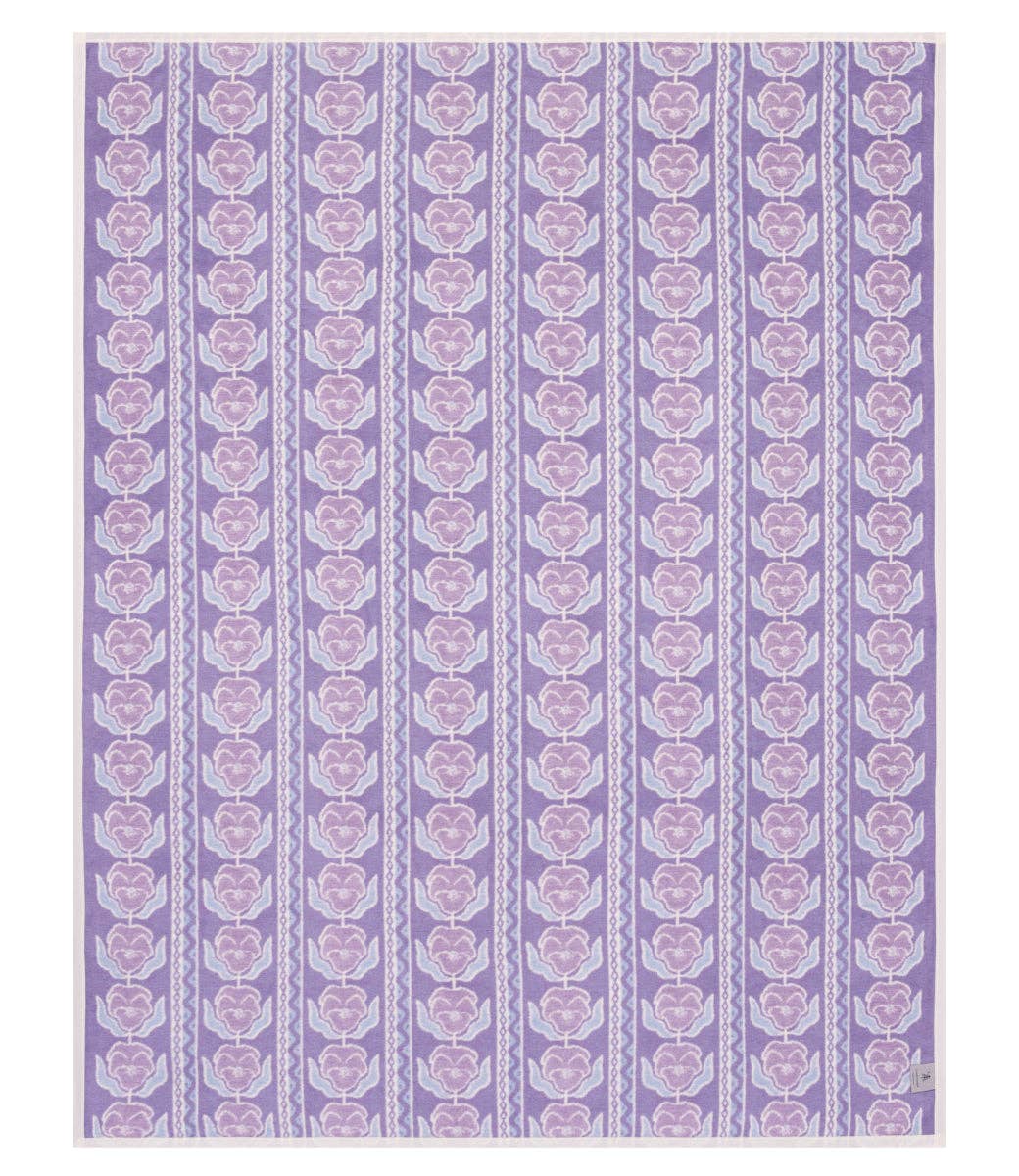 CHAPPY WRAP Violets Blanket