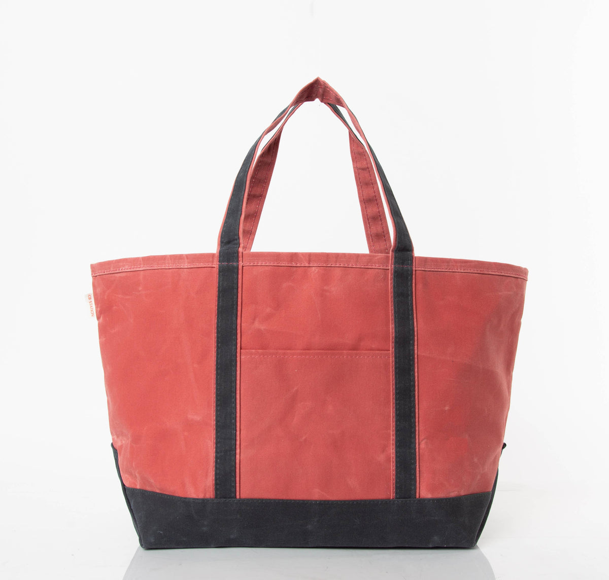 Waxed Large Classic Tote: Slate