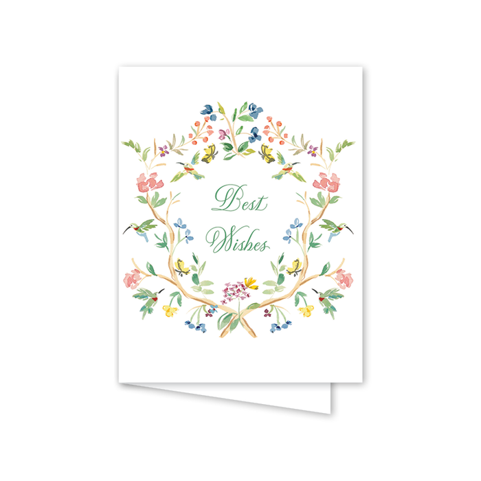 Hummingbird Wedding: Single Card