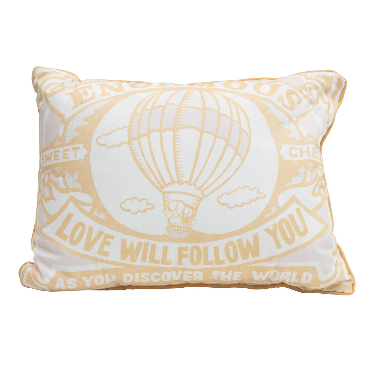 18" x 14" Sweet Child Enormous Cotton Lumbar Pillow