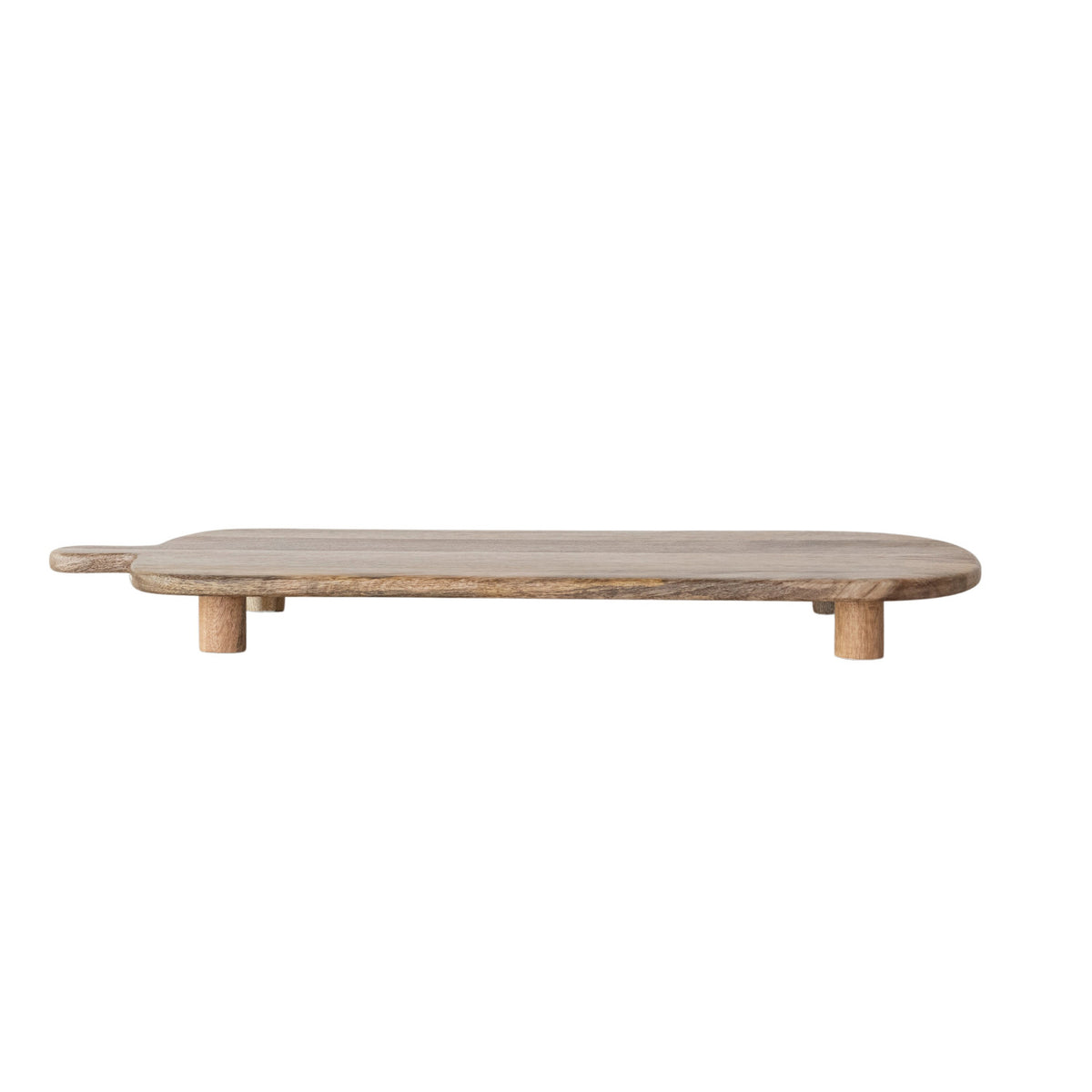 Mango Wood Footed Cheese/Serving Board