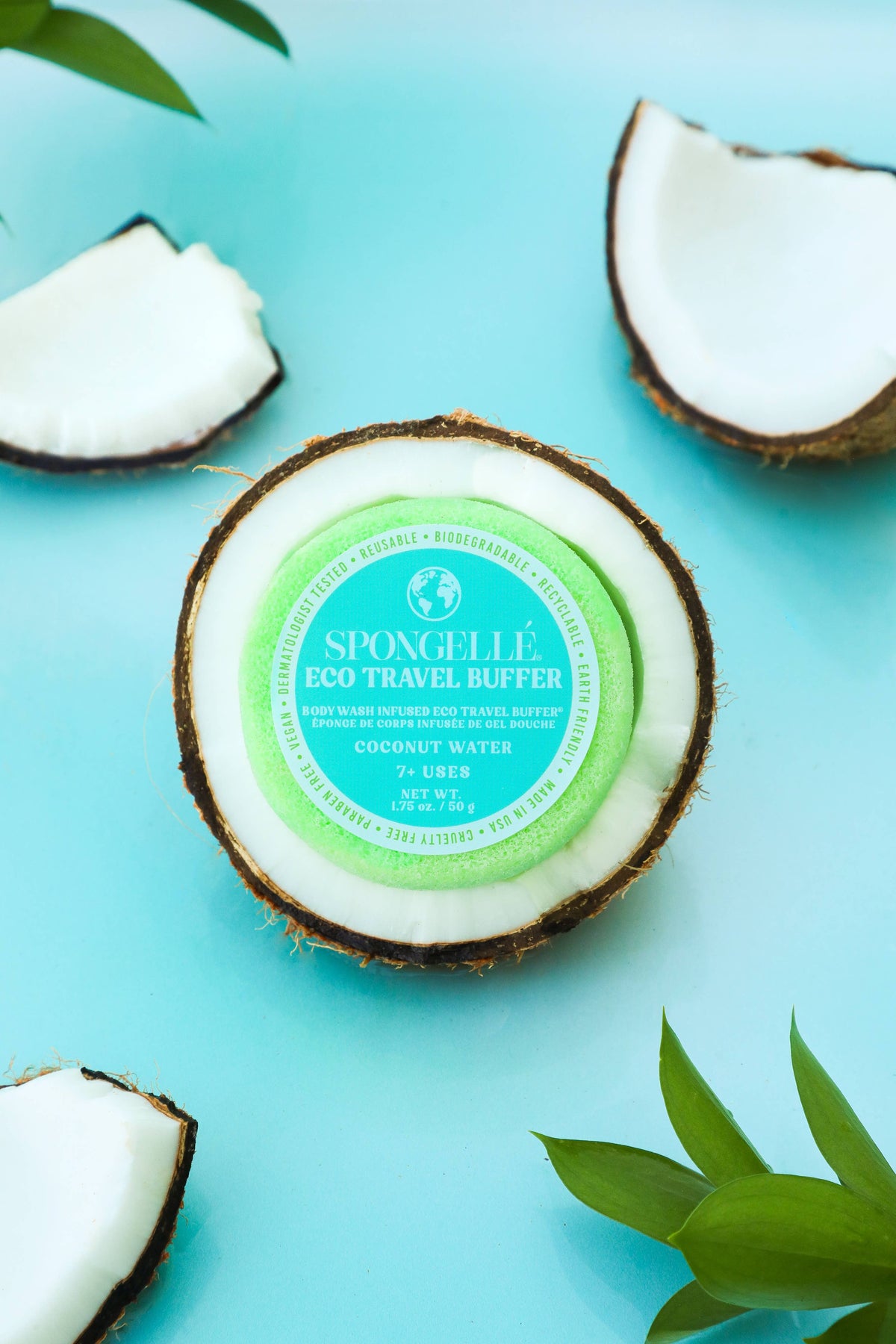 Coconut Water Eco Travel Buffer | Sustainable | Clean Beauty