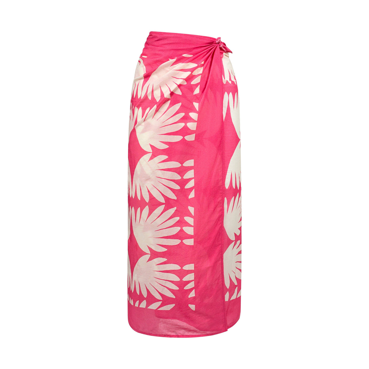 Pink Lemonade Tile Sarong: One Size