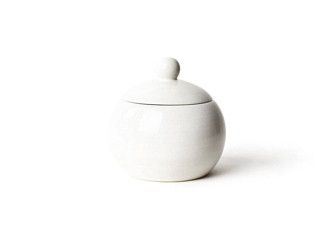 Signature White Medium Lollipop Jar