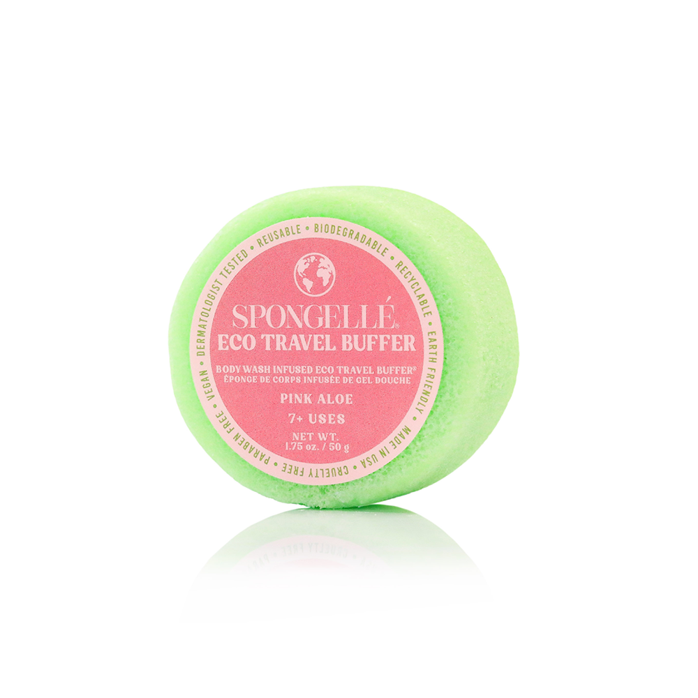 Pink Aloe Eco Travel Buffer