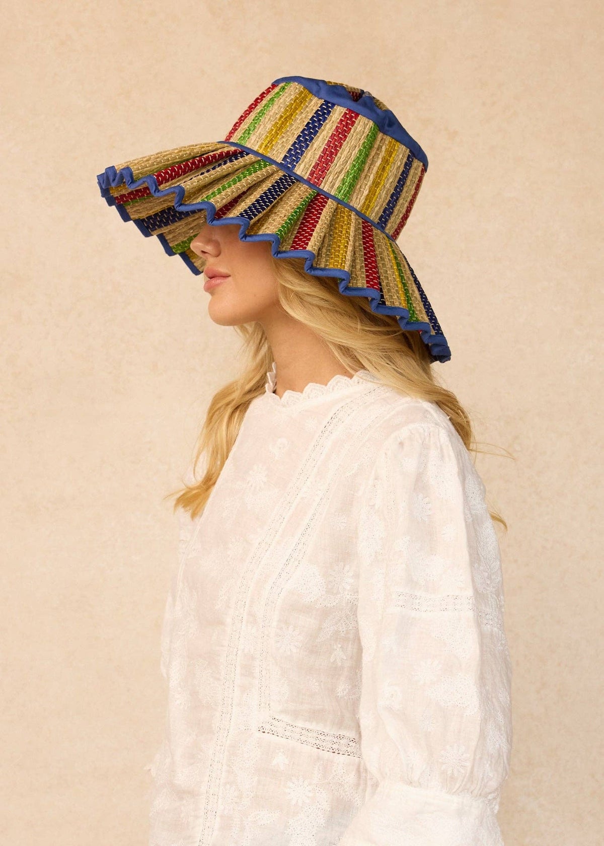 Crayons Ultramarine Luxe Capri Hat Large
