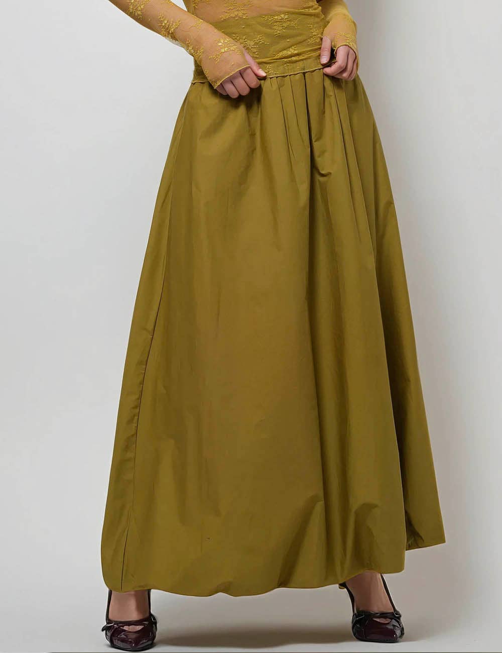 Moss Bubble Skirt