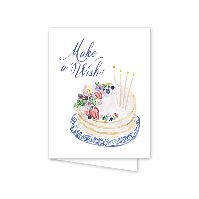 Birthday Cake: Single Card
