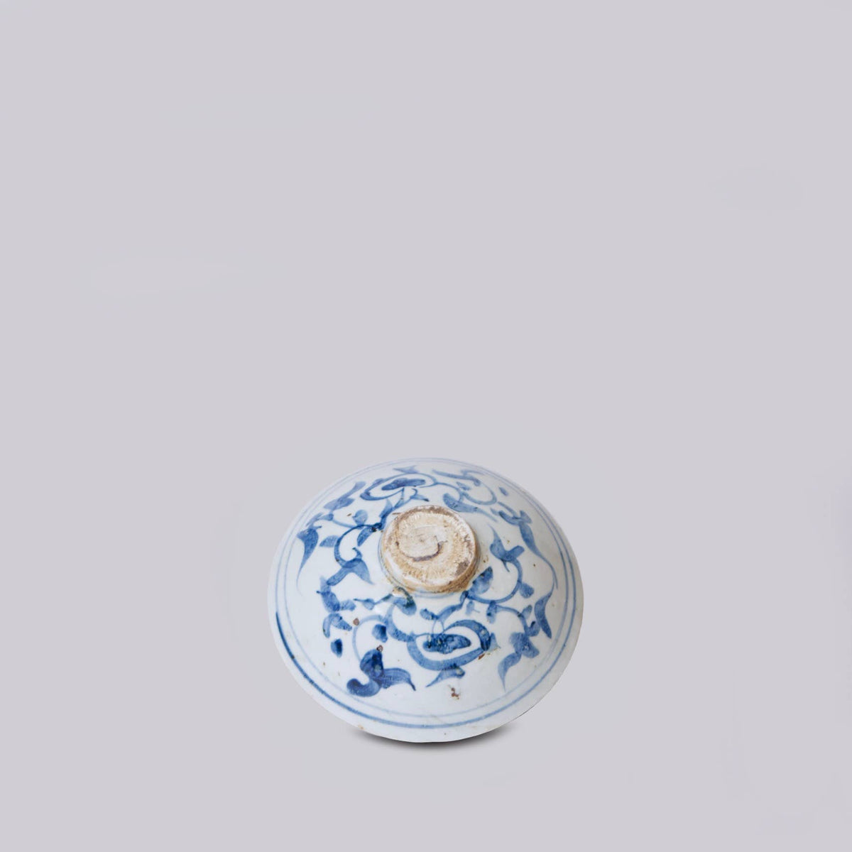 Porcelain Floral Conical Bowl