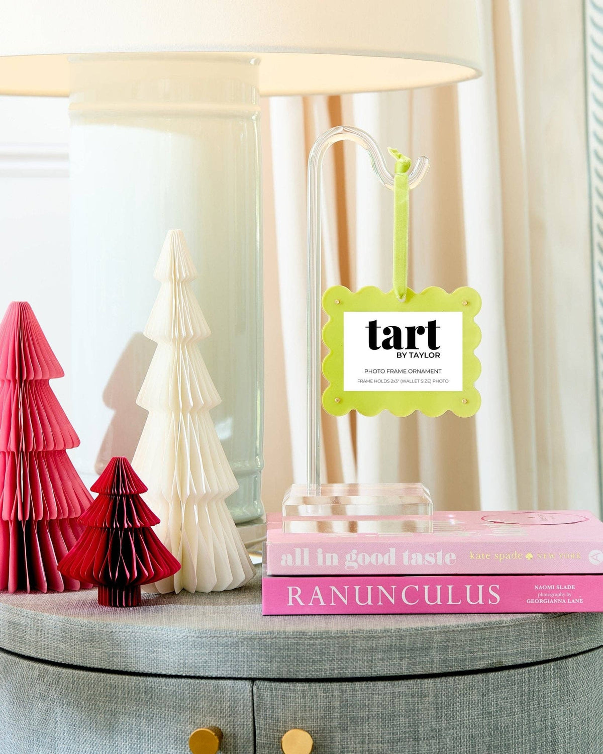 Chartreuse Frame Ornament