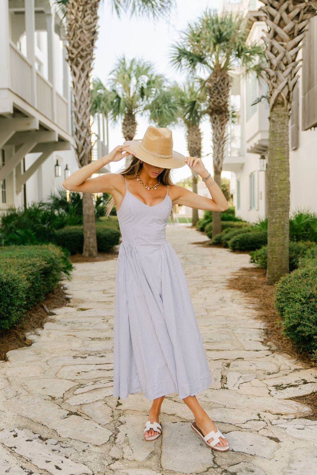 Natural Palm Cabo Braid Hat