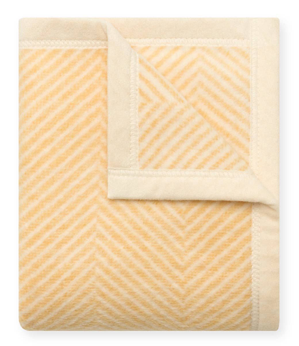 Mini Harborview Herringbone Butter Yellow Chappy Wrap