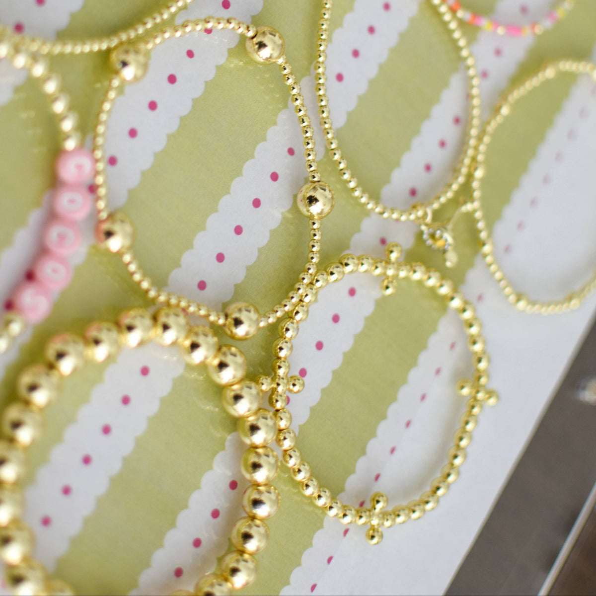 8mm Classic Bead Bracelet