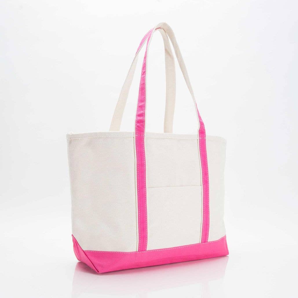 Large Classic Tote: Navy