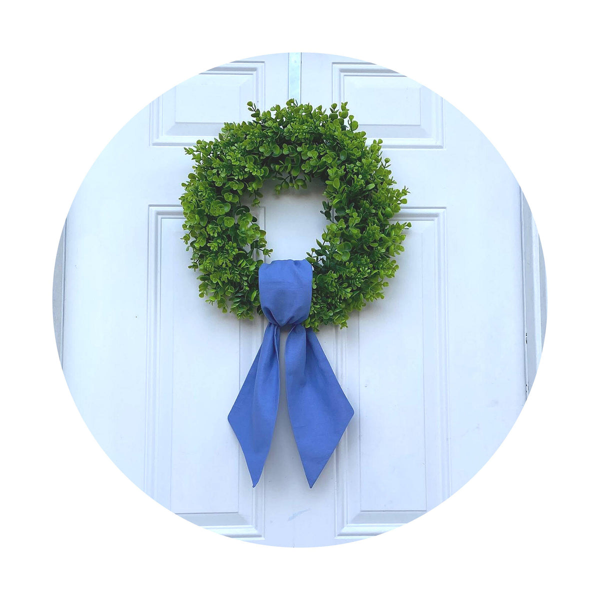 Linen Blend Sashes: White / 44 inches