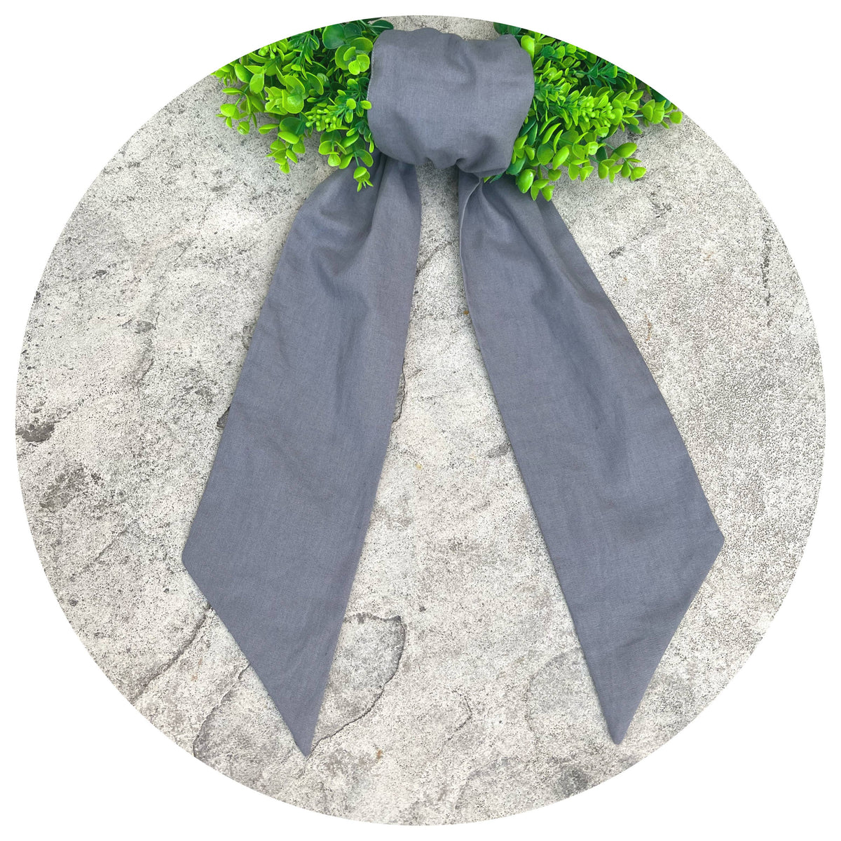 Linen Blend Sashes: Indigo Blue / 54 inches