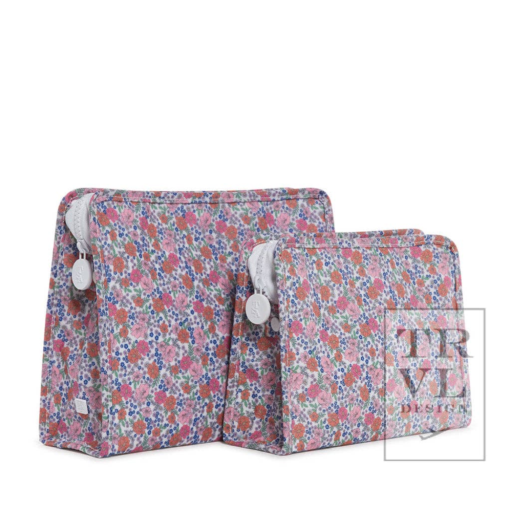 Roadie Large - Classic Plaid Red Zip Pouch