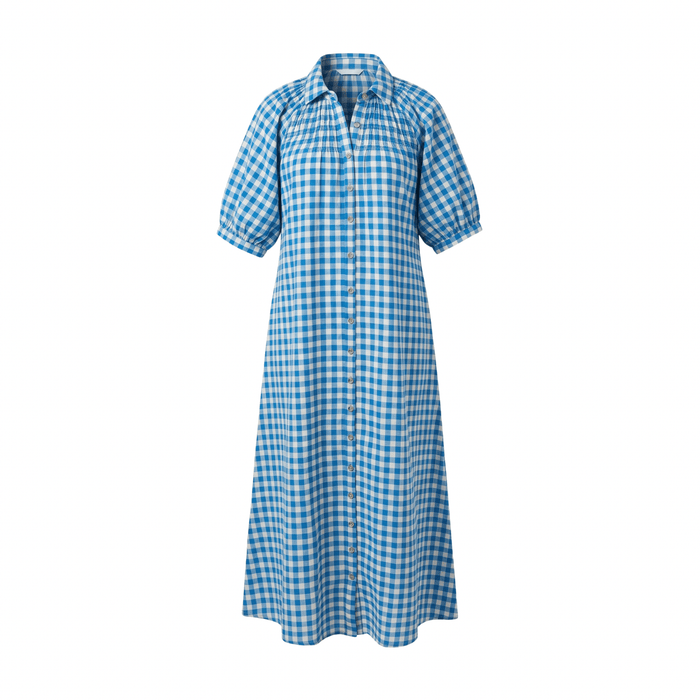 Blue Bay Gingham Oasis Dress