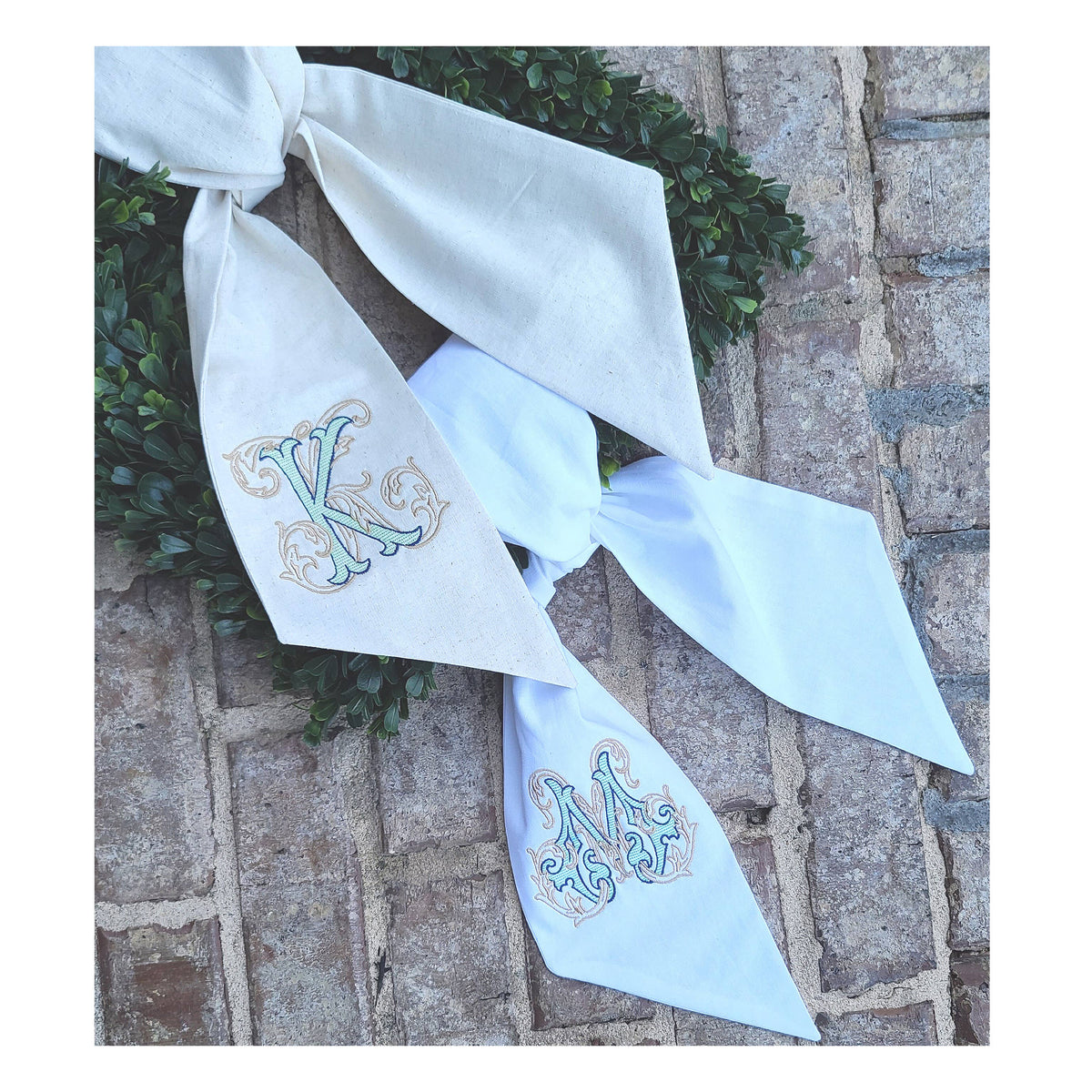 Linen Blend Sashes: Navy / 44 inches