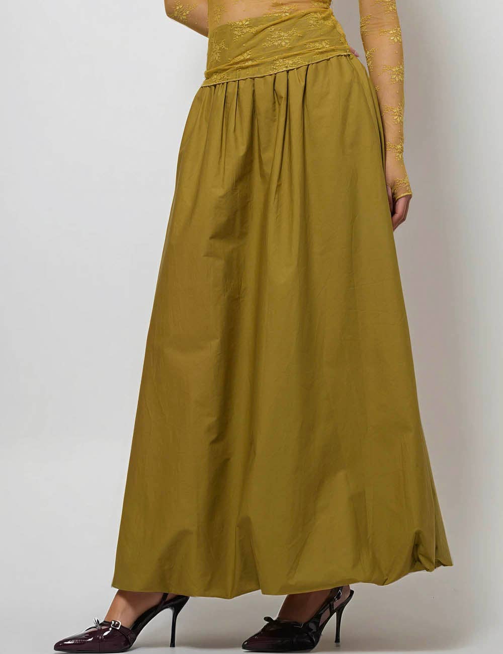 Moss Bubble Skirt